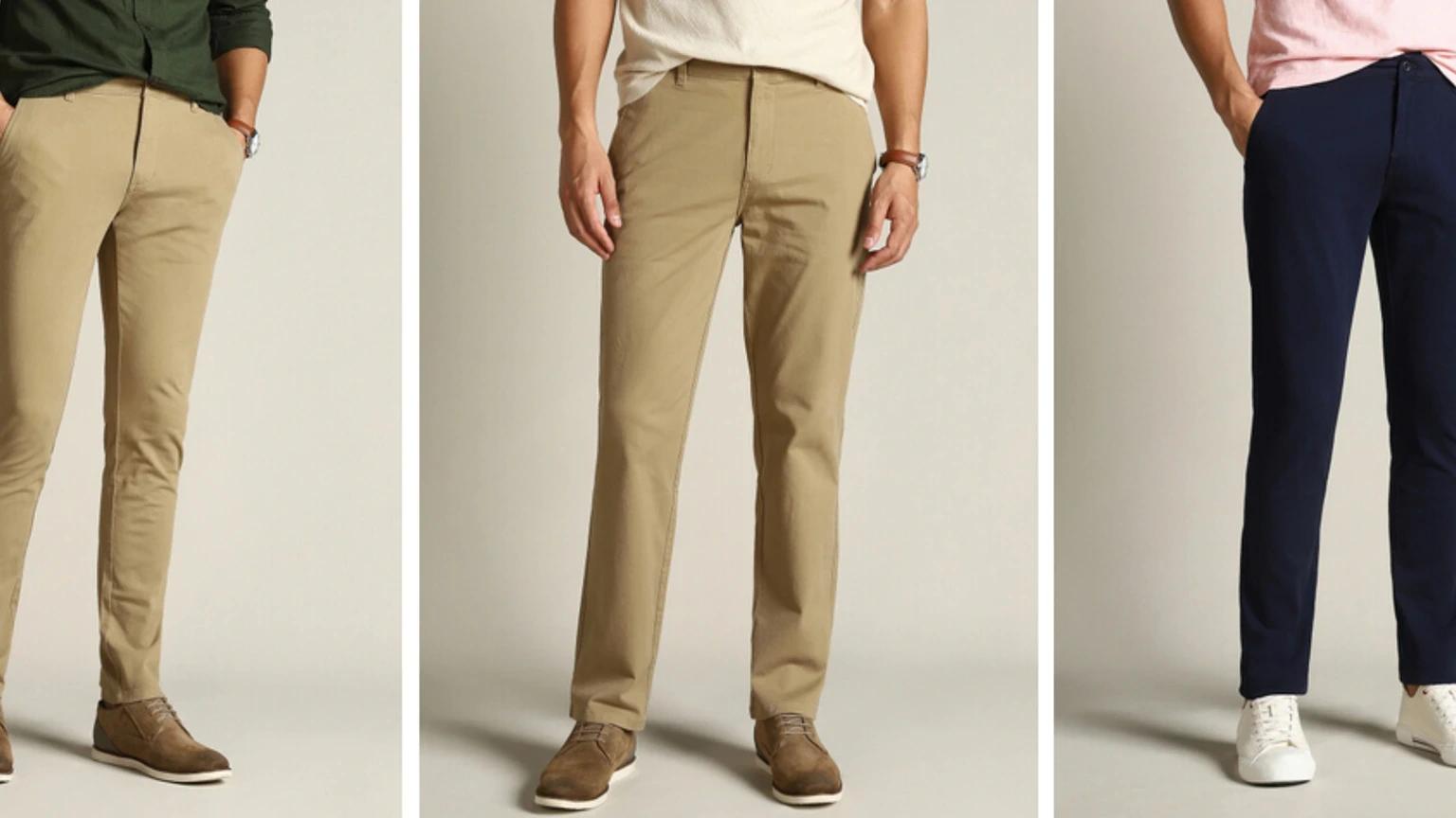 Why Men's Chino Pants are a Must-Have for Every Fashion-Conscious Indian